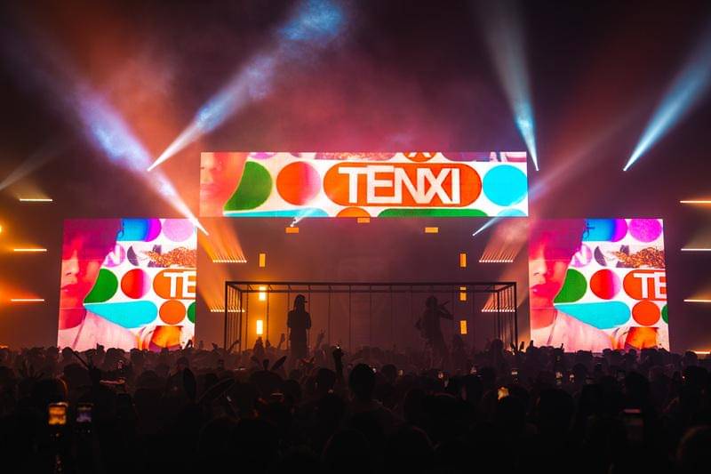 Tenxi at Unchained Stage on Day 1 Scream or Dance 2025