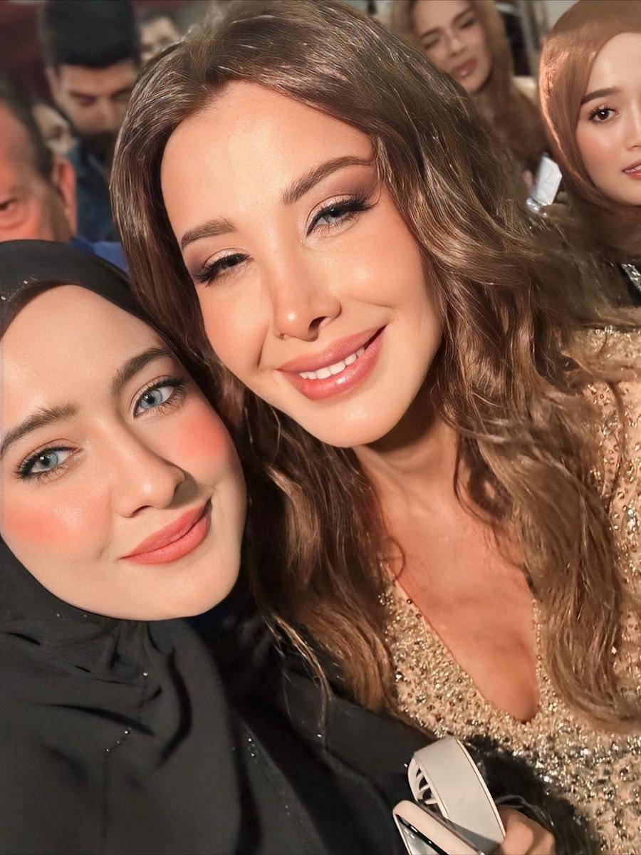 Artis Nonton Konser Nancy Ajram di Jakarta