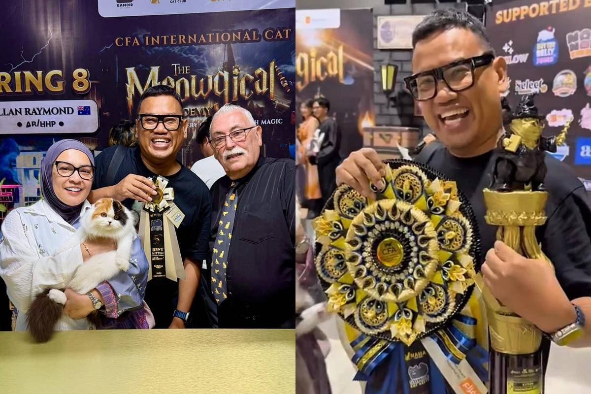 Uya Kuya ikut kejuaraan kucing