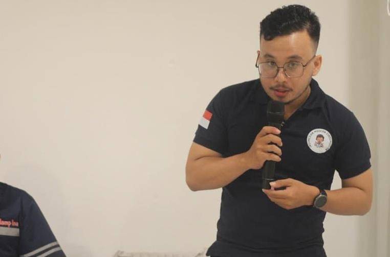 Reza Riyadi Pragita saat menjadi pembicara 