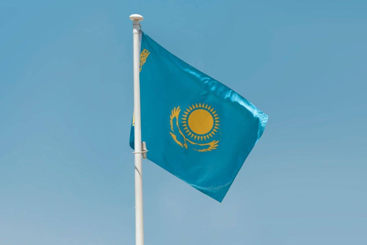 bendera Kazakhstan