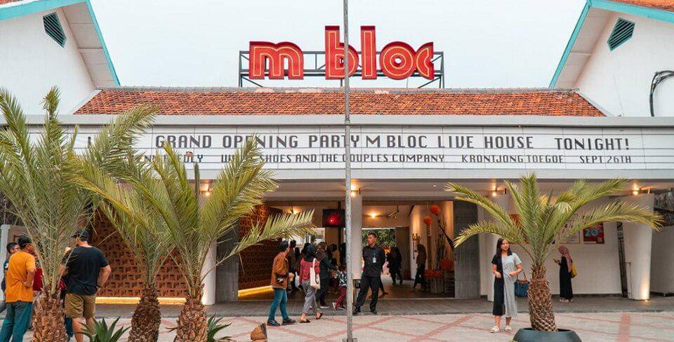 ilustrasi M Bloc Space yang berada di kawasan Blok M