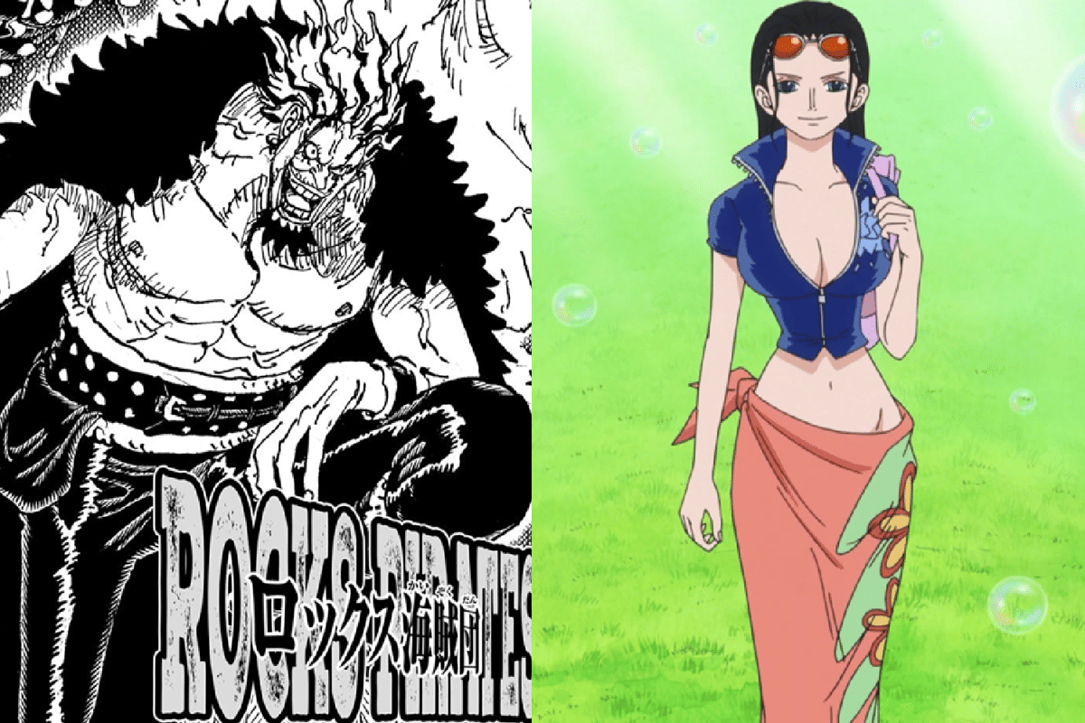 Rocks D Xebec dan Nico Robin