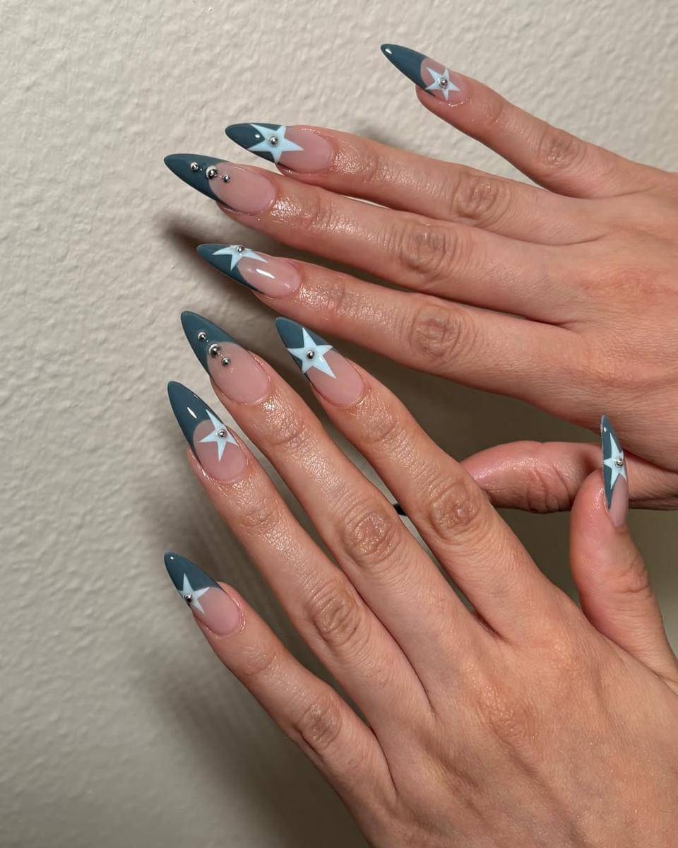 InspiraInspirasi nail art desain bintangsi nail art desain bintang