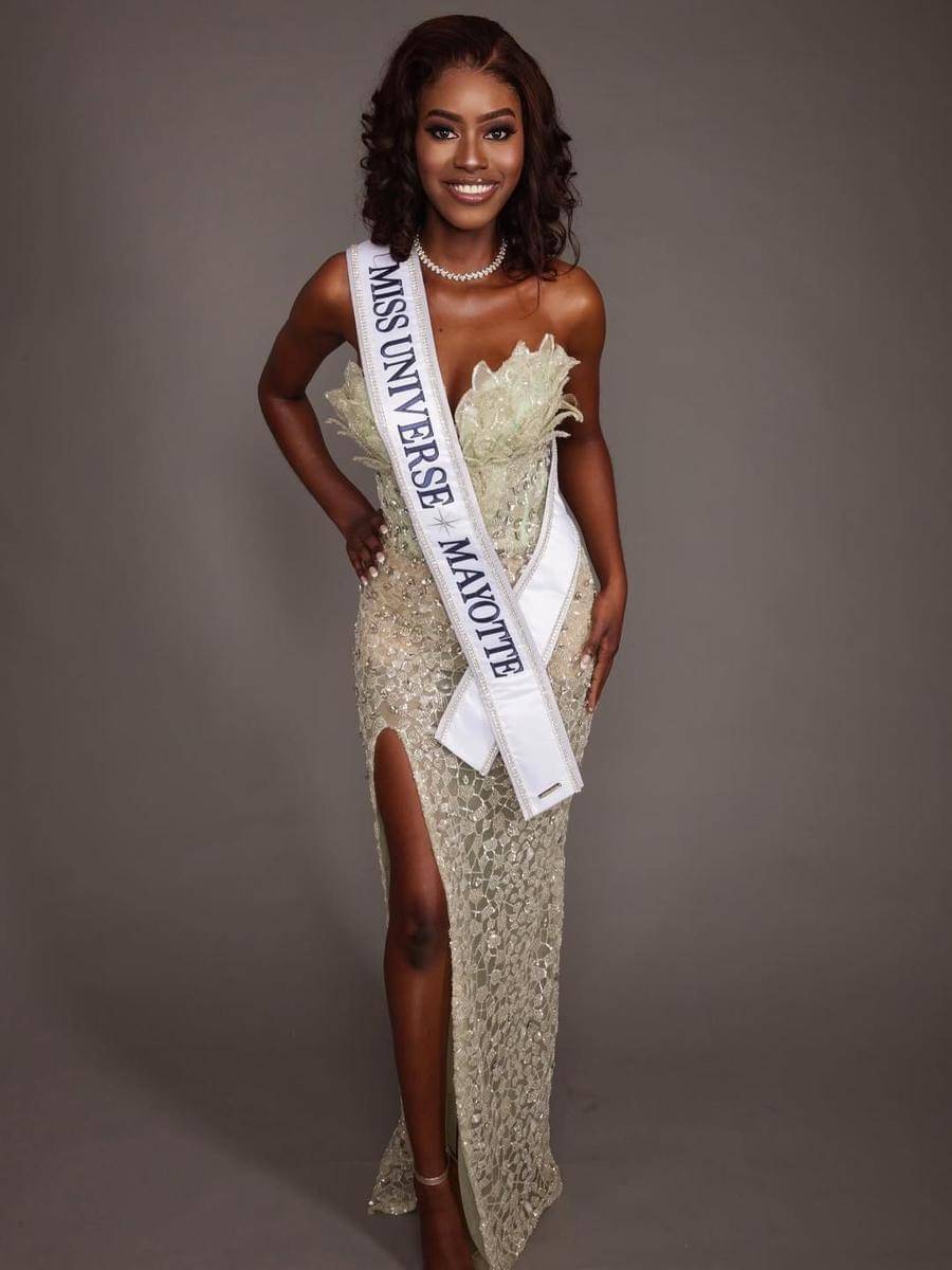 potret Nourya Aboutoihi, Miss Universe Mayotte 2025