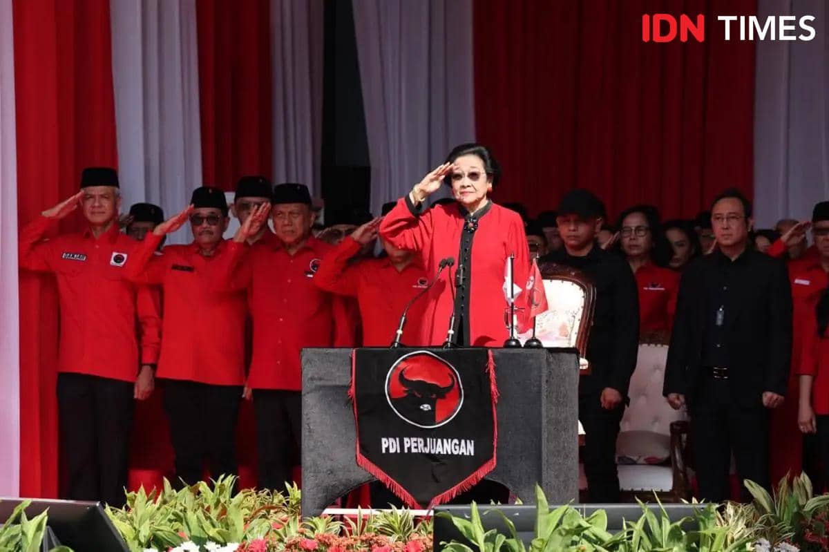 Ketua Umum PDIP, Megawati Soekarnoputri