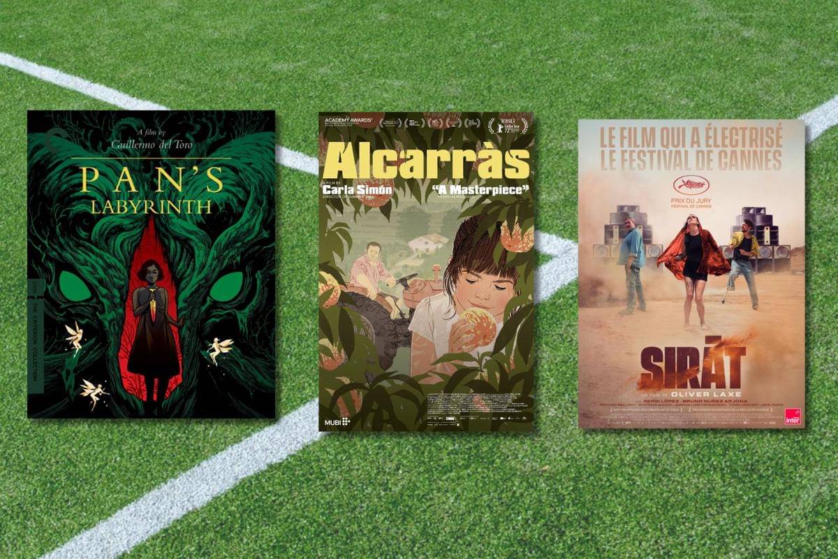 poster film Pan's Labyrinth,  Alcarras, Sirat 