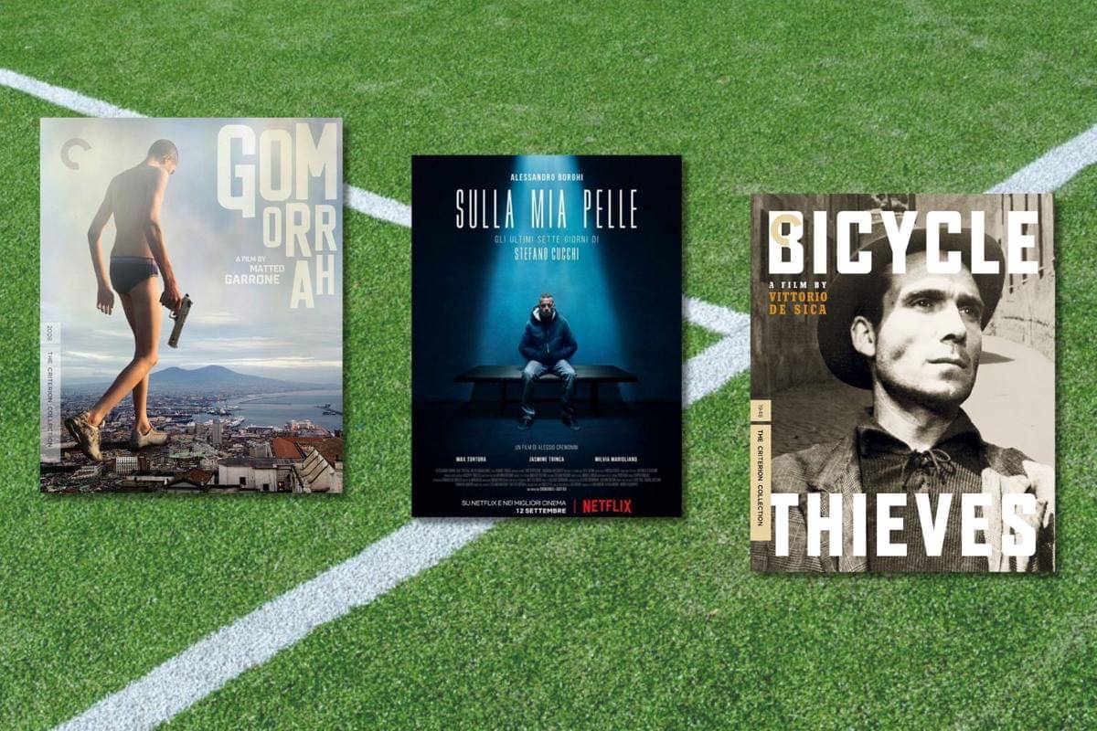 poster film Gomorrah, On My Skin, dan Bicycle Thieves 