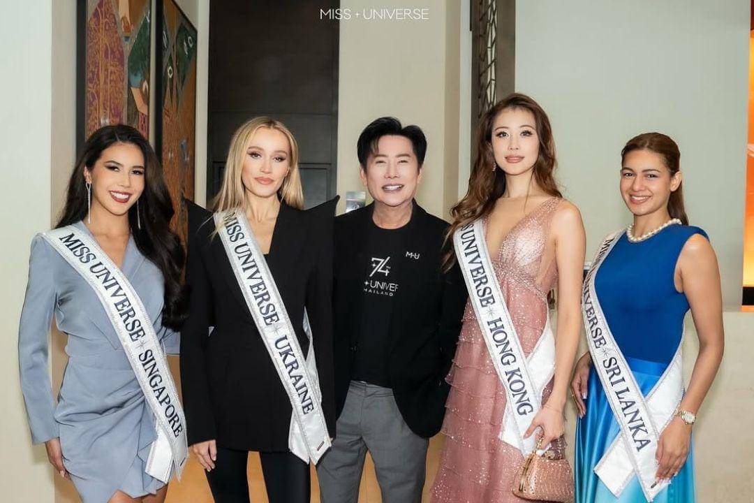 potret Nawat di ajang Miss Universe 2025