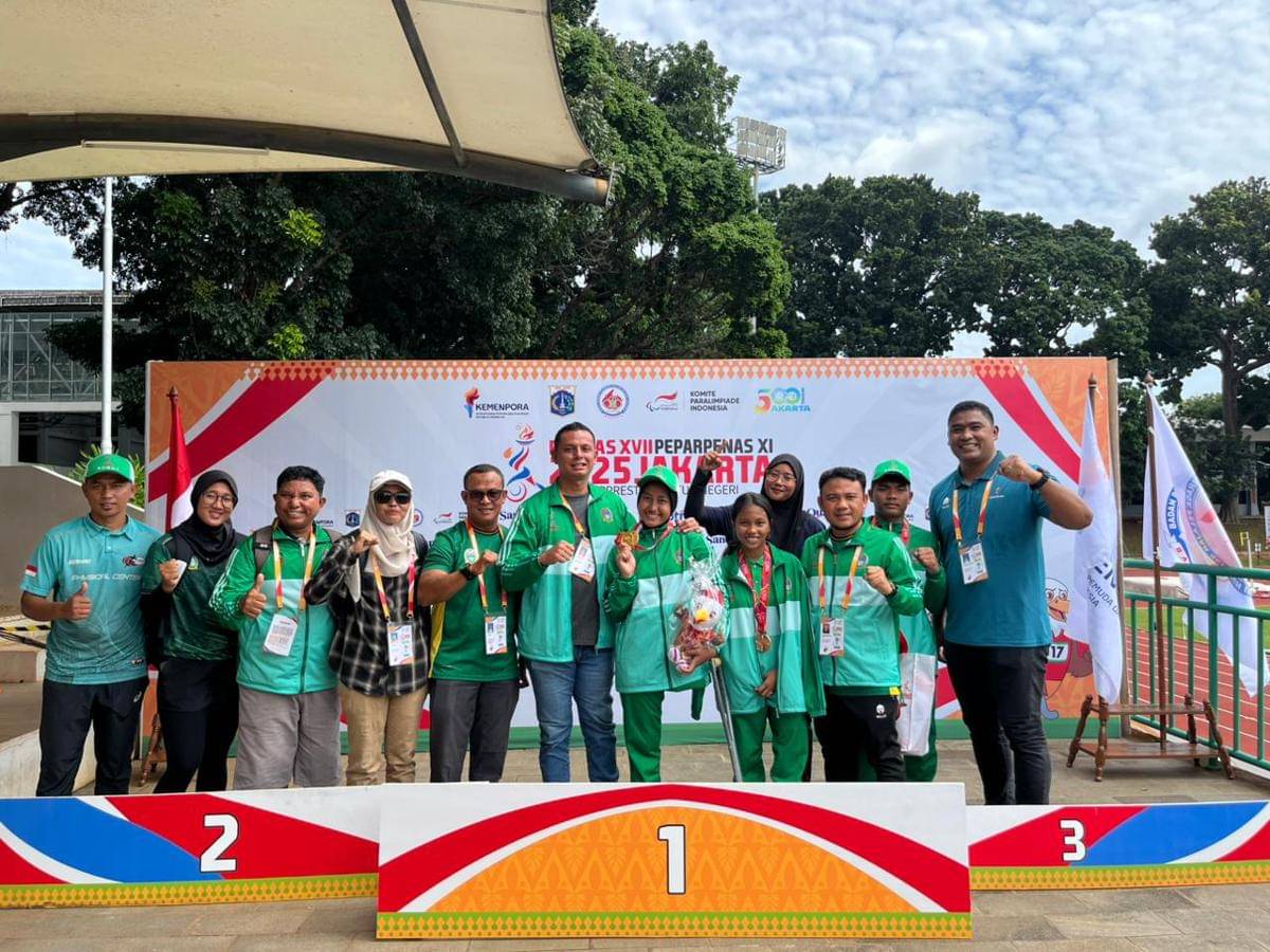 Adelia Novianti meraih emas perdana Sumut di Peparpenas 2025 (dok.istimewa)