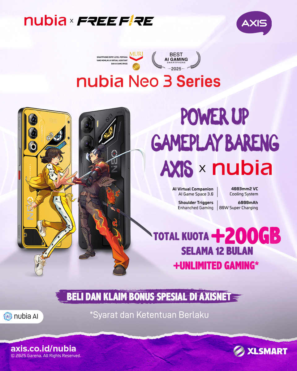 Power Up Gameplay bareng Axis x nubia. (Dok. Axis, nubia)