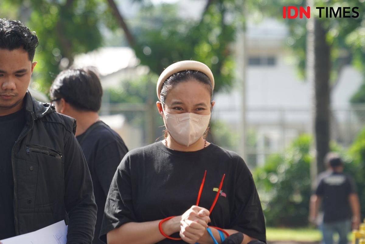 Tersangka penggelapan dana investasi PT MIB, Fransiska Dwi Melani