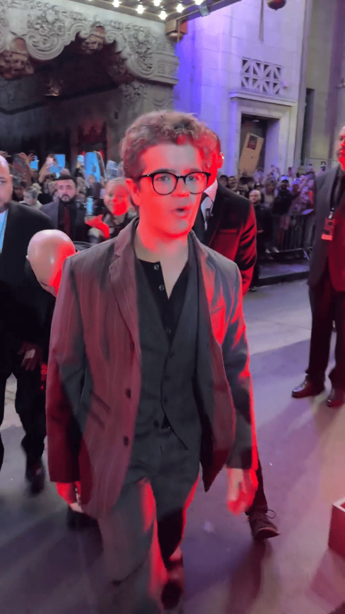 red carpet Stranger Things 5