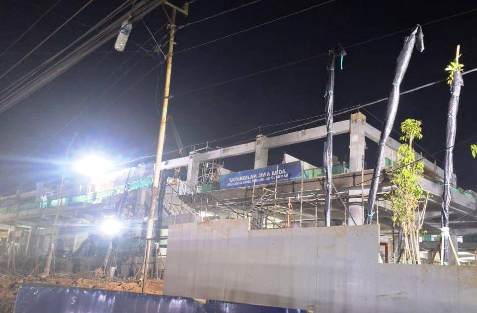 Pembangunan pasar Desa Sukaraja bentuk penataan kawasan dilakukan OIKN