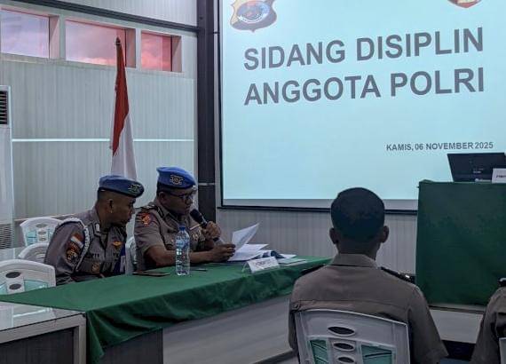 Sidang disiplin Polri.