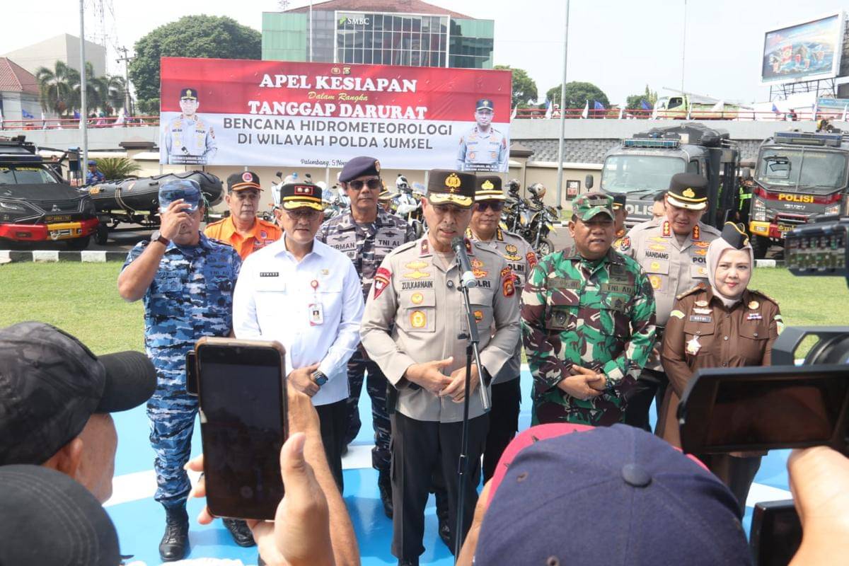 Apel siaga hadapi bencana Hidrometereologi di Sumsel.
