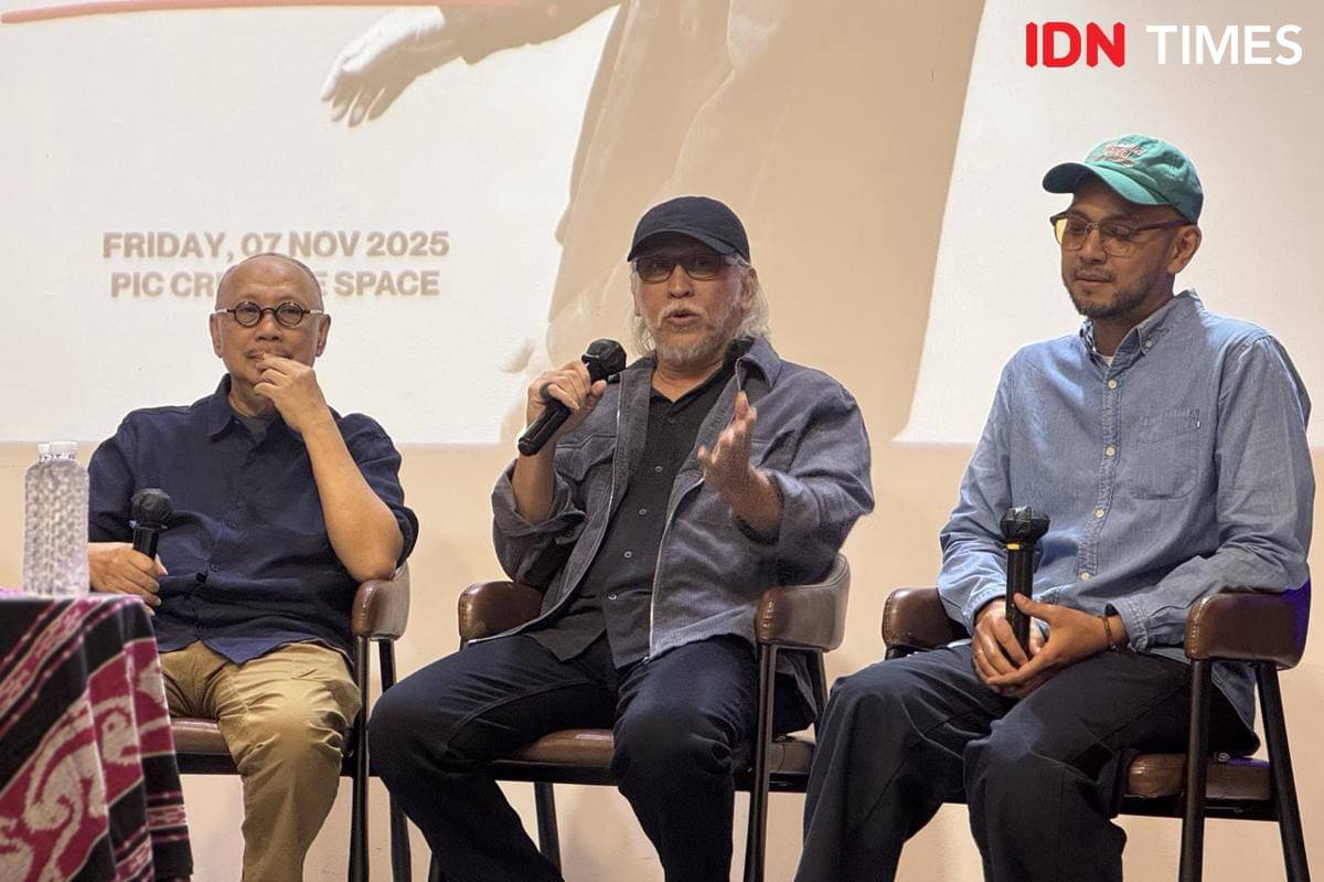 Ebiet G. Ade dan Iwan Fals pada Jumat (7/11/2025)