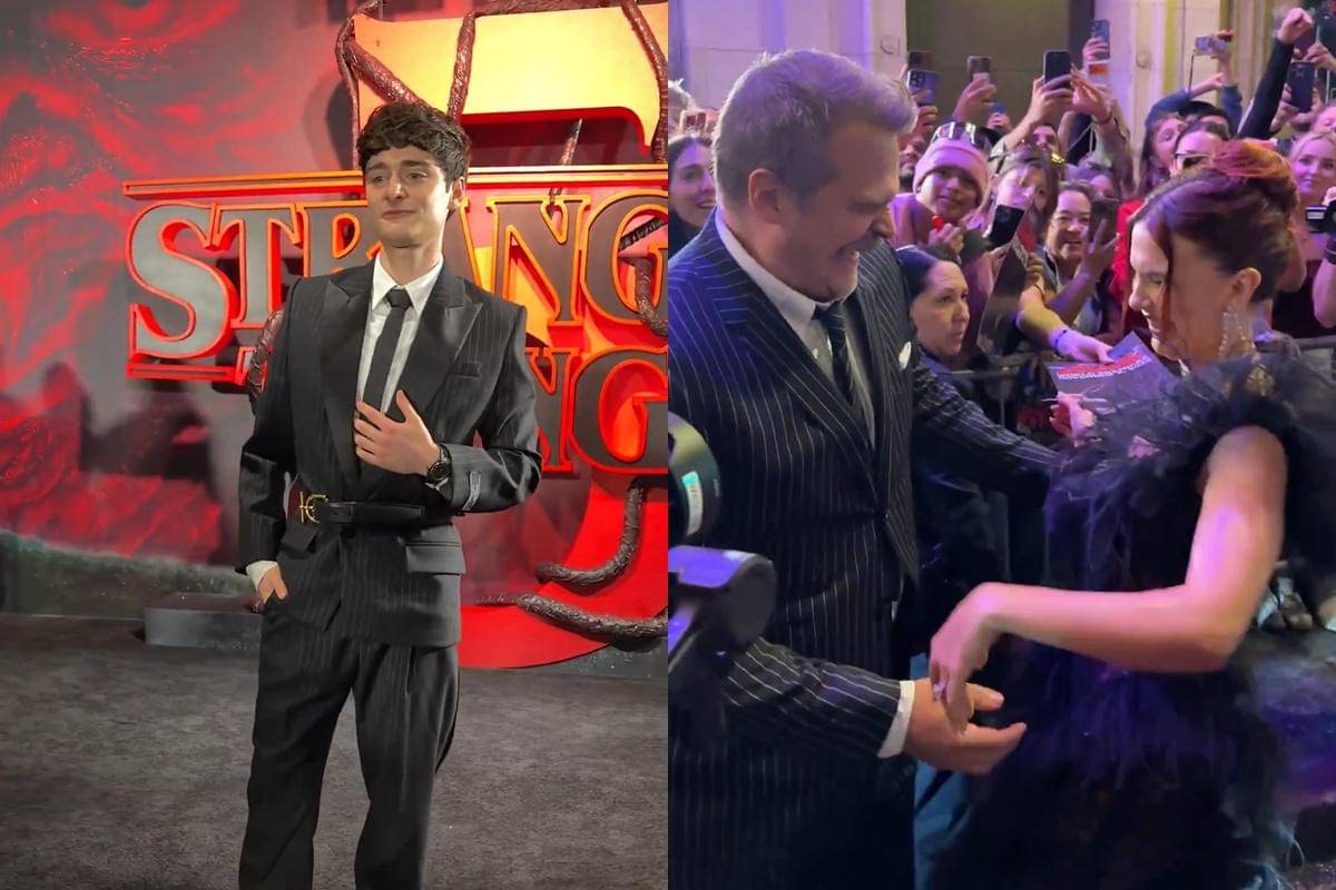 red carpet Stranger Things 5