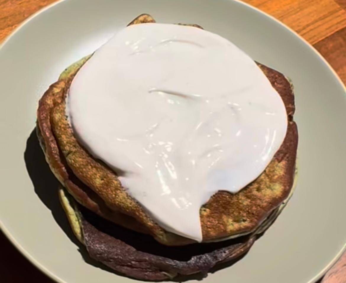 Potret matcha pancake ala Nada Tarina Putri 