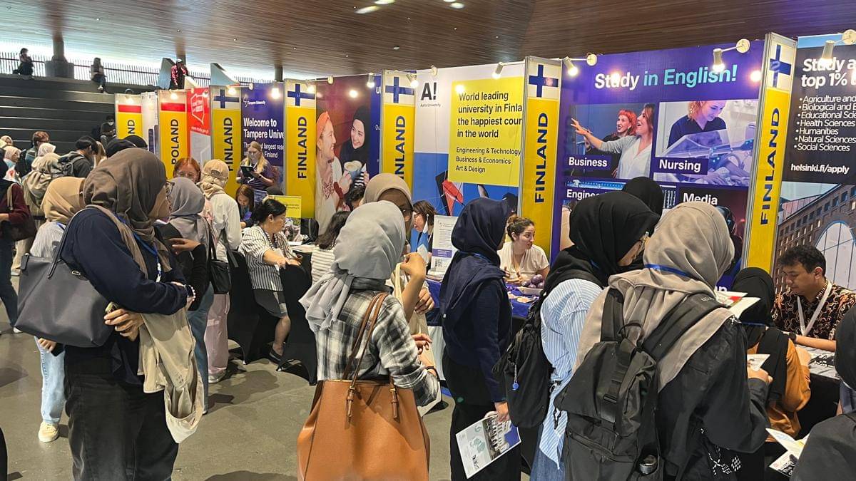 European Higher Education Fair (EHEF) 2025 yang digelar GIK UGM, 6 November 2025.