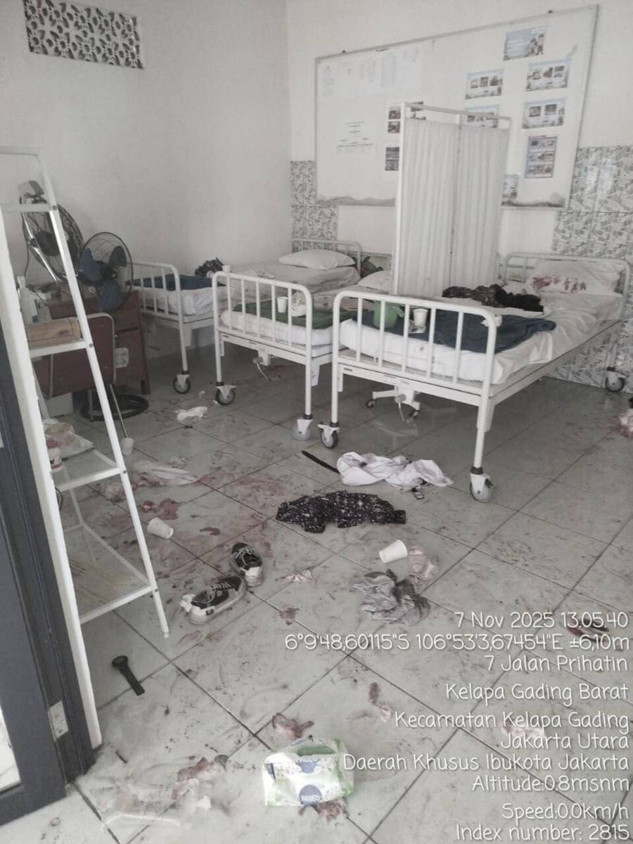 Ledakan di SMA 72 Jakarta, Kelapa Gading, Jakarta Utara, Jumat (7/11/2025) Siang. (Dok Istimewa)