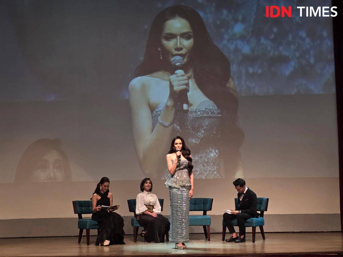 Press Conference Melliza Xaviera Putri, Miss International Indonesia 2025 di Ice Palace, Lotte Mall Jakarta. 5 November 2025