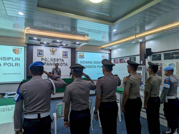 Sidang disiplin Polri.