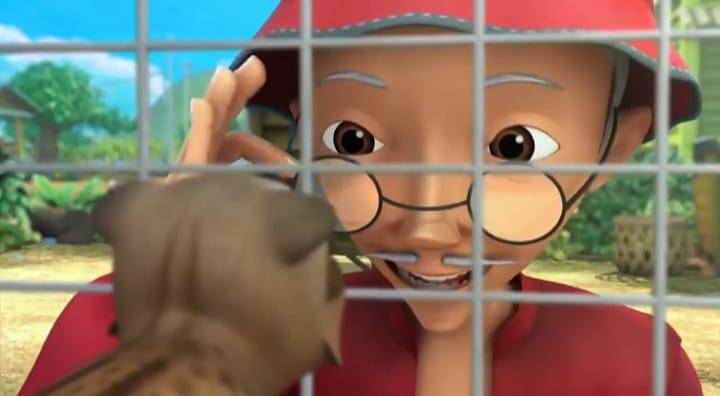 cuplikan Upin & Ipin episode "Siapa yang Ambil?"