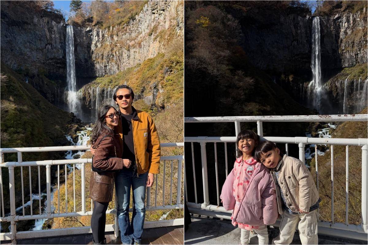 Winona Willy dan keluarga jalan-jalan ke Nikko Nat Park