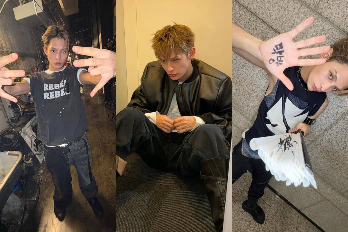 OOTD bernuansa hitam ala James CORTIS