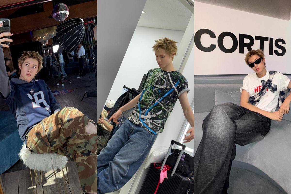 style baggy pants ala Martin CORTIS