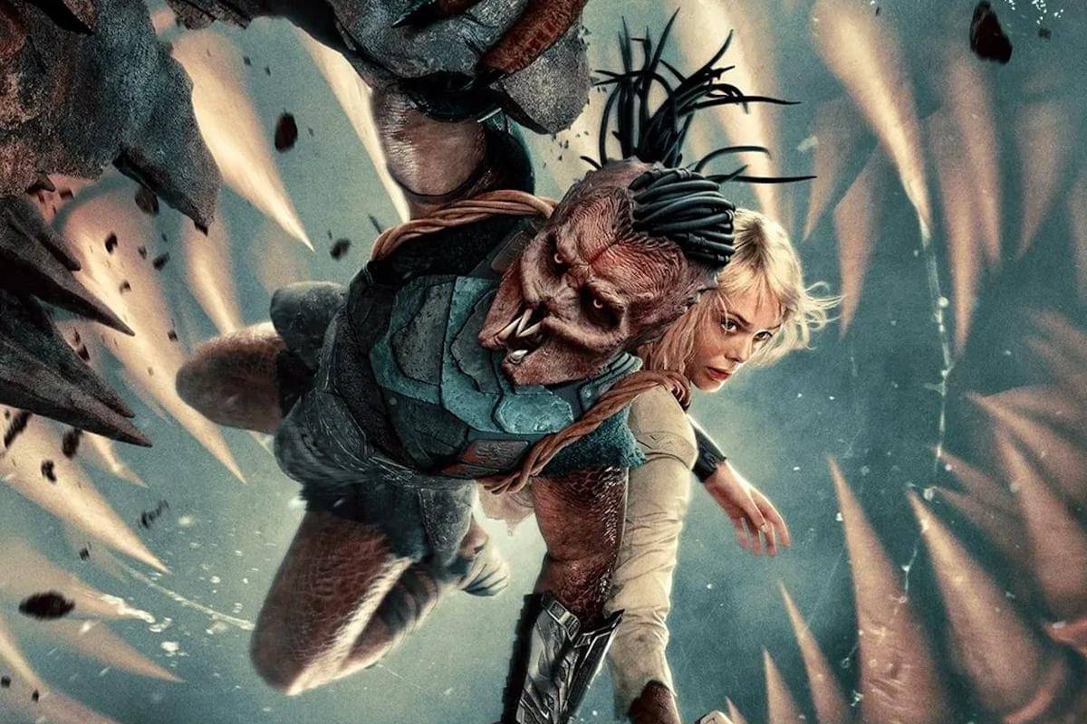 poster film Predator: Badlands.