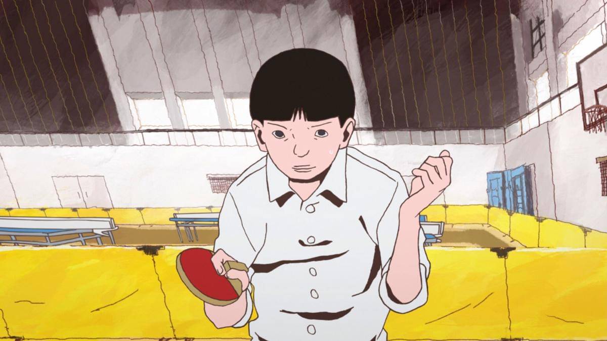 Scene dalam anime Ping Pong the Animation