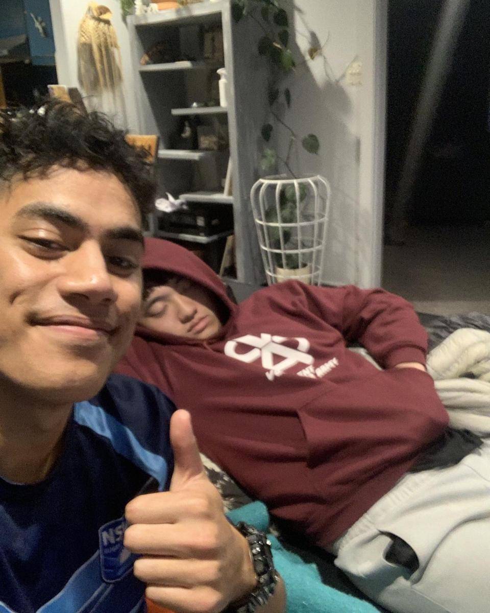 potret aktor Dimitrius Koloamatangi 