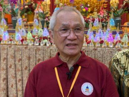 Ketua panitia pameran Aniruddha Tan