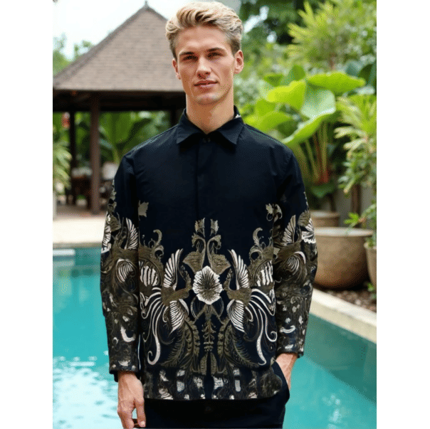 Benhill Kemeja Navy A323-36G