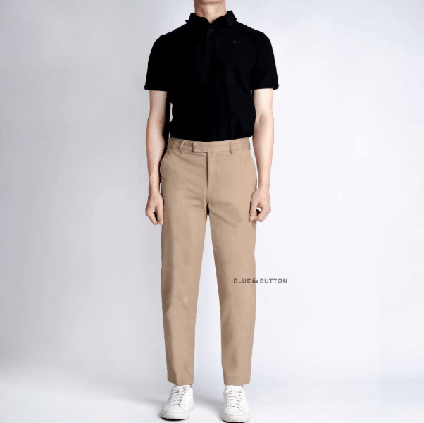 BLUEBUTTON Ankle Pants Slim Fit