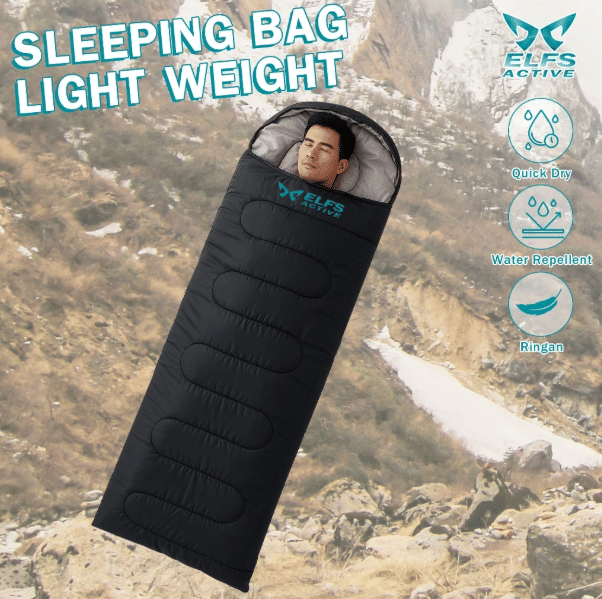 Elfs Active Sleeping Bag Light Weight 700gr