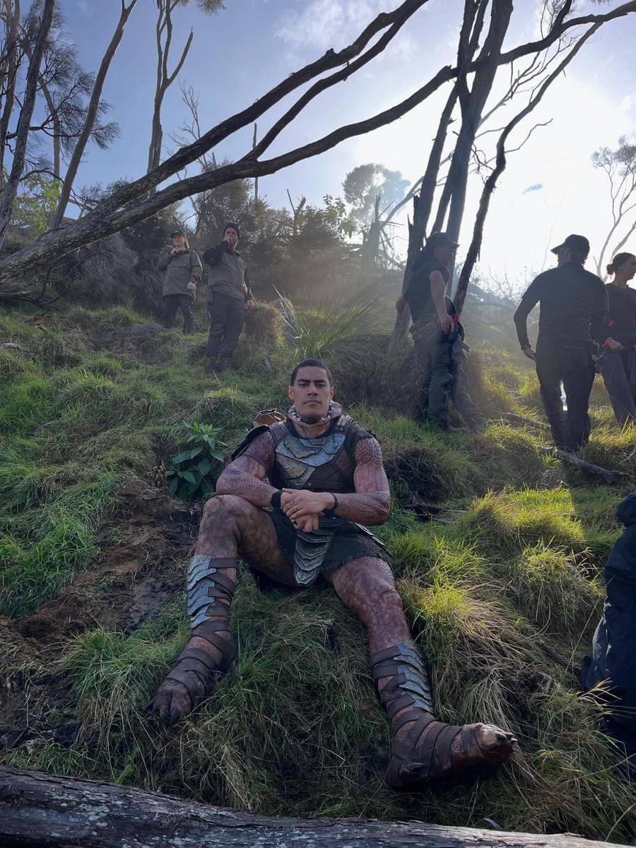 potret aktor Dimitrius Koloamatangi 