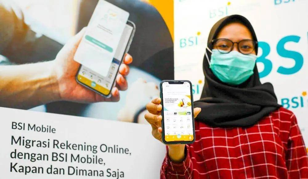 ilustrasi aplikasi BSI Mobile