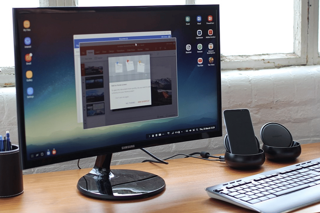 ilustrasi Samsung DeX