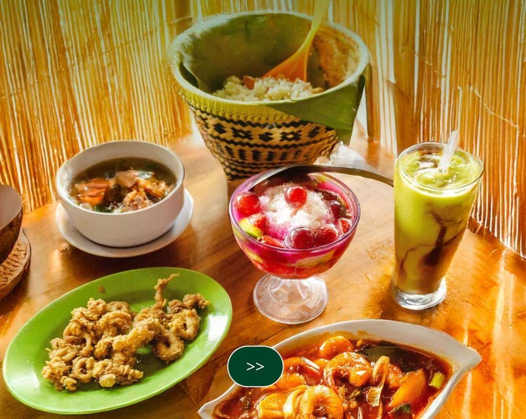 menu makanan di Rumah Makan Ceu Emi