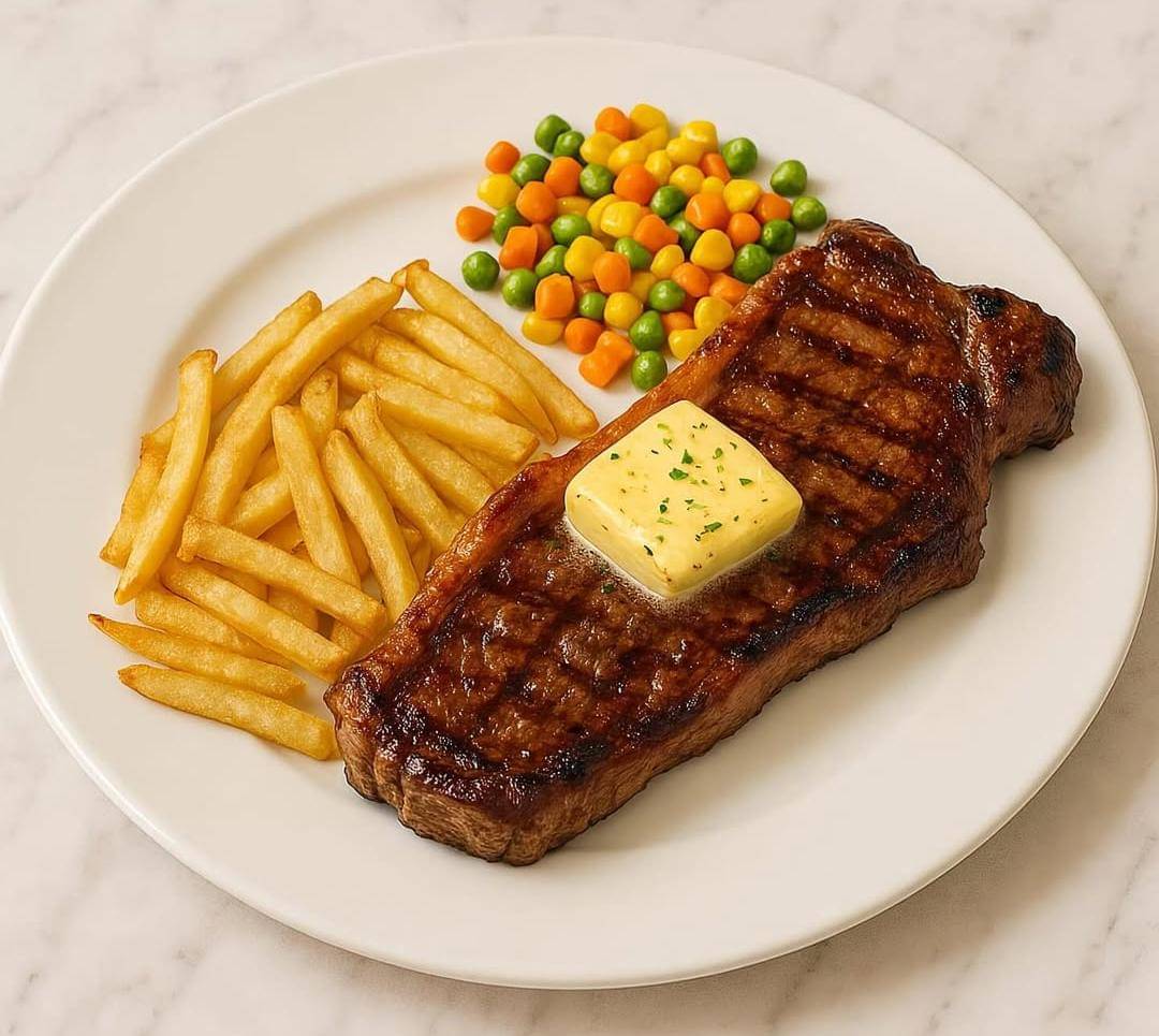 menu makanan di Joz Meat Steak & Ribs