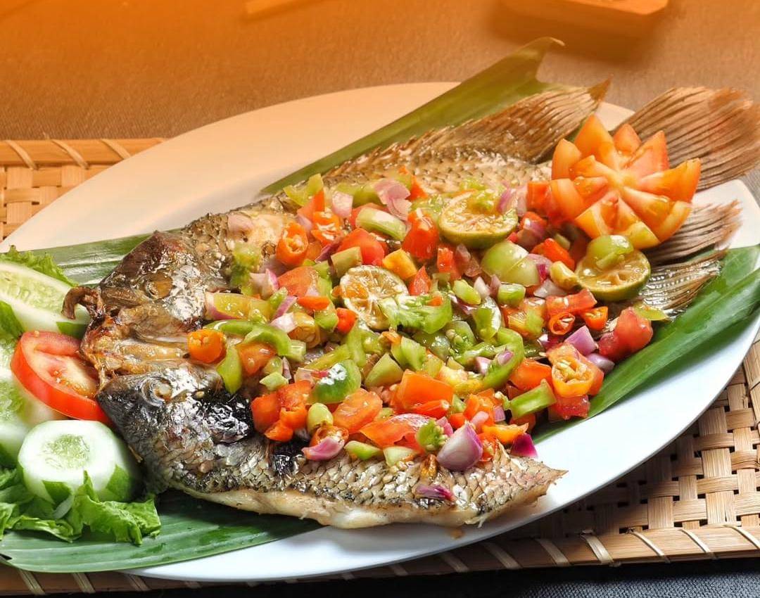 menu makanan di Gubug Makan Mang Engking 