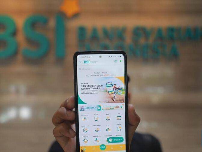 ilustrasi aplikasi BSI Mobile