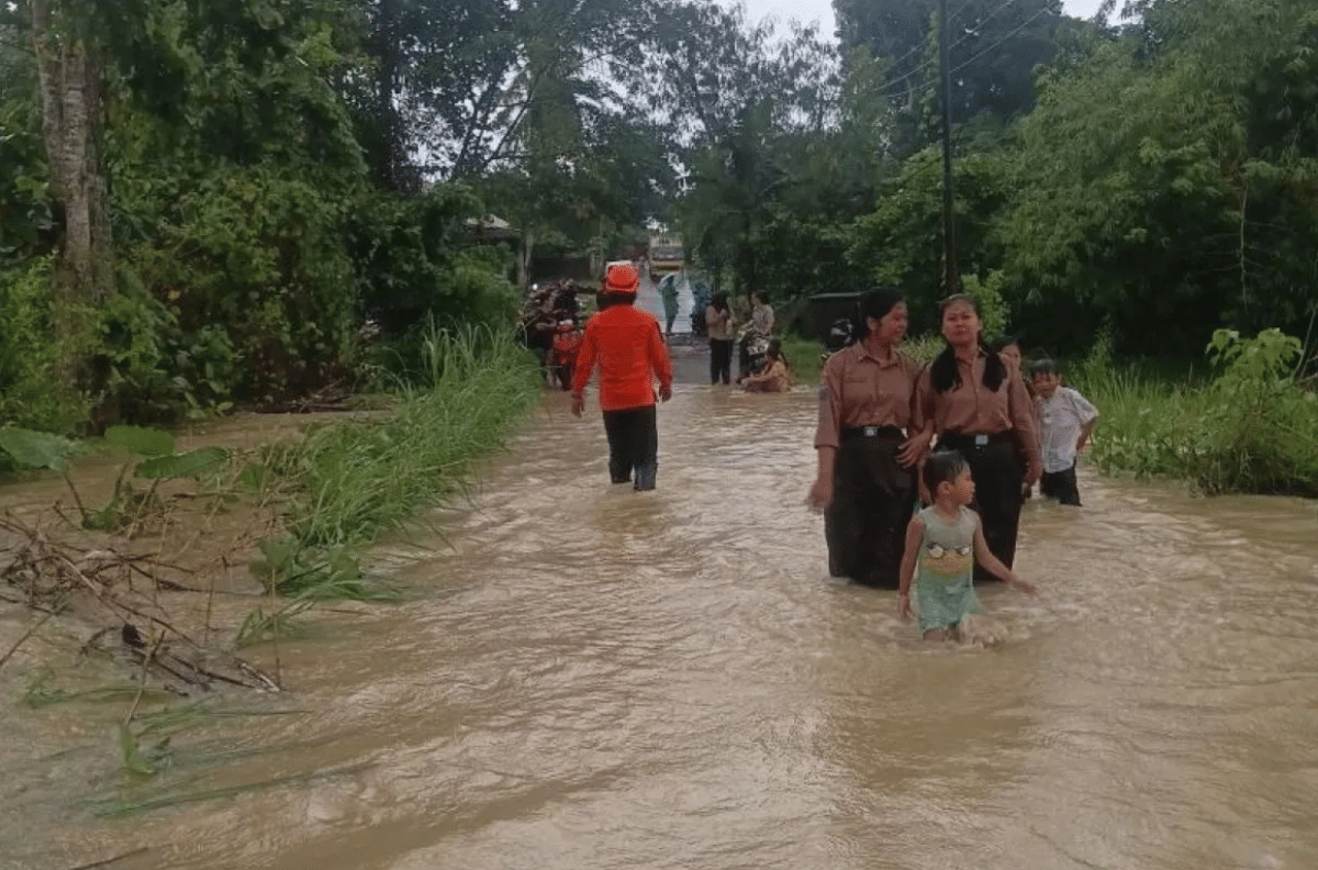 Banjir melanda pemukiman warga di 6 kecamatan di Kabupaten Pandeglang sejak 5 November 2025 (ANTARA/BPBD Pandeglang)