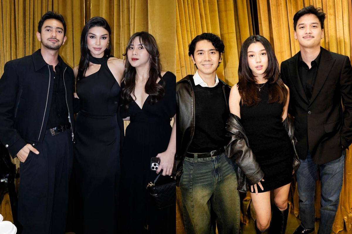 artis di YSL Annual holiday pop up
