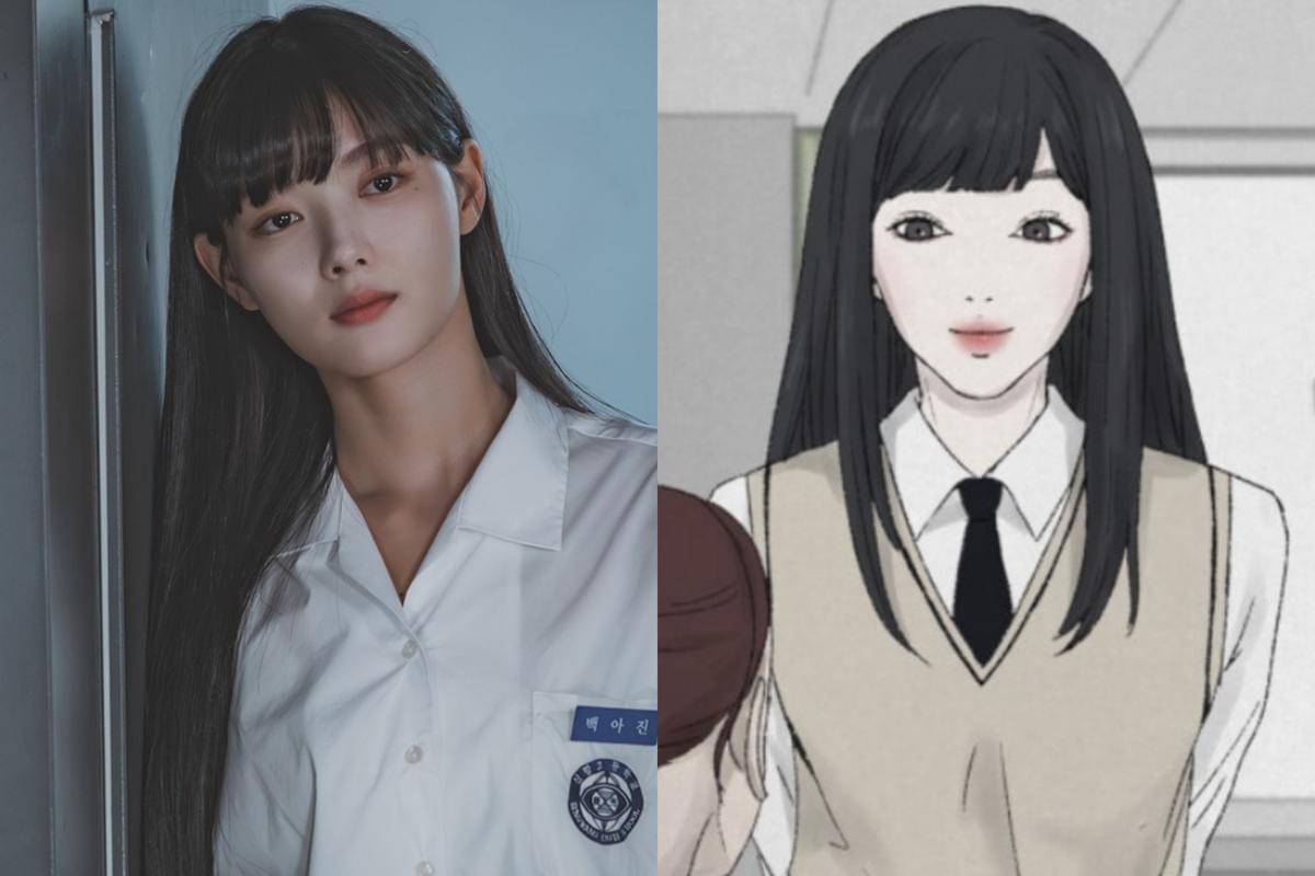 Karakter Dear X di drakor vs webtoon
