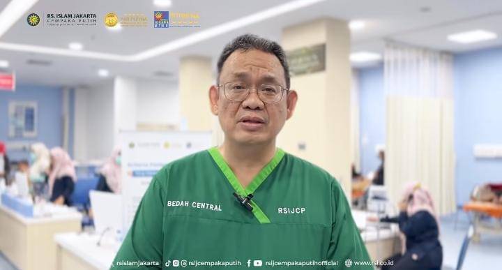 Direktur Utama RS Islam Jakarta Cempaka Putih dr. Pradono Handojo