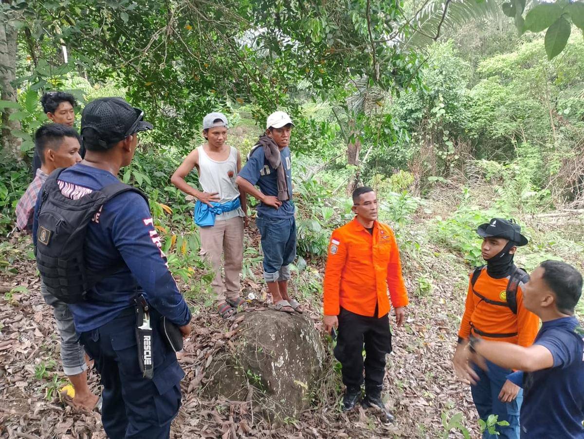 Tim SAR cari pria hilang di Walenrang Barat, Luwu. (Dok. Istimewa)